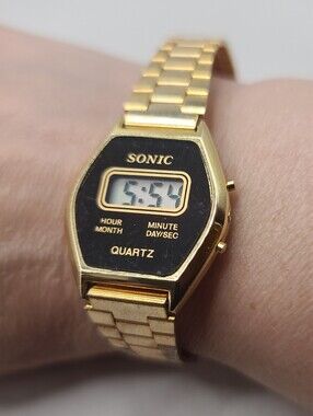Vintage Sonic Digital Watch